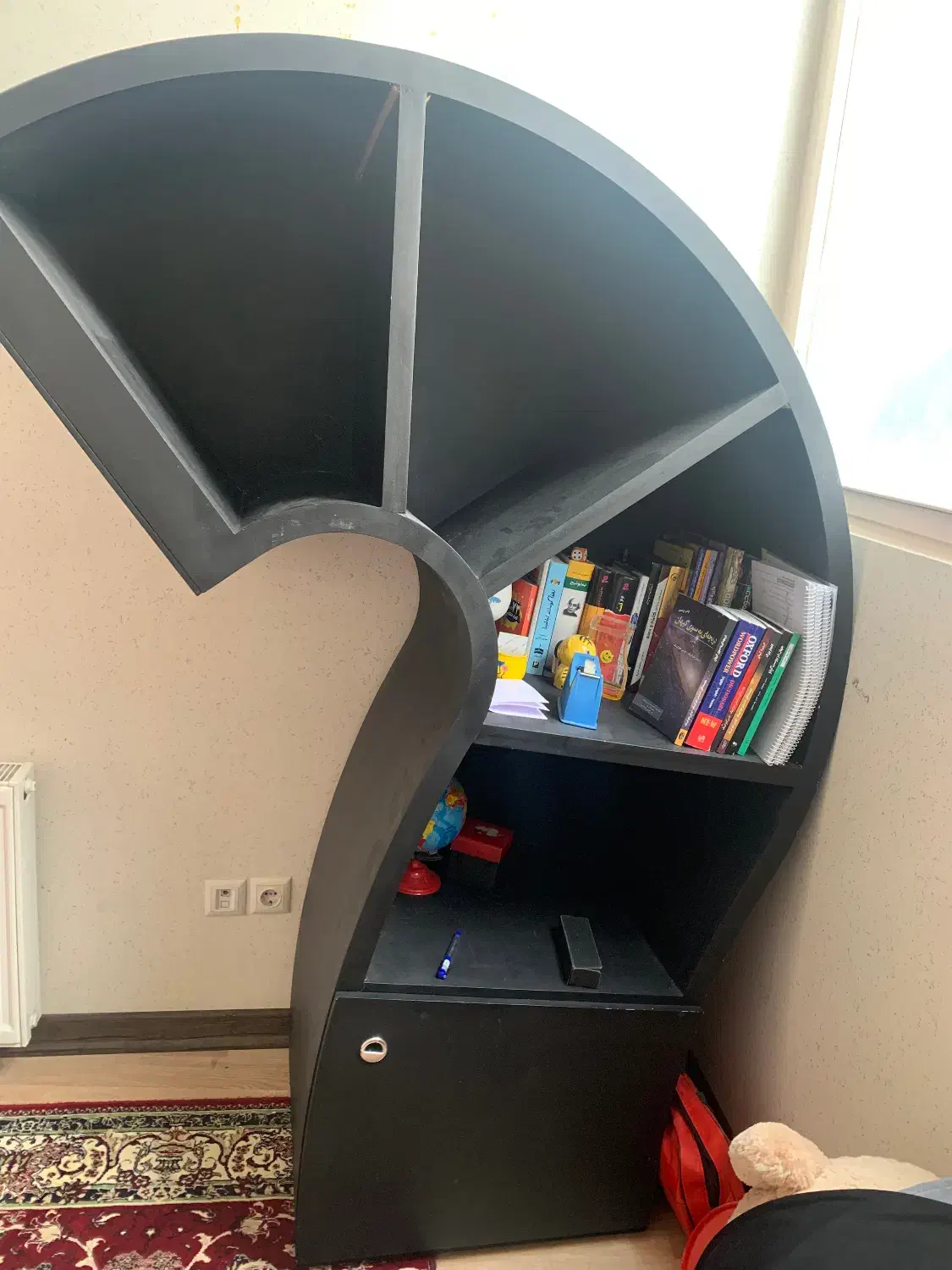 کتابخانه|کتابخانه، شلف، قفسه‌های دیواری|تبریز, |دیوار