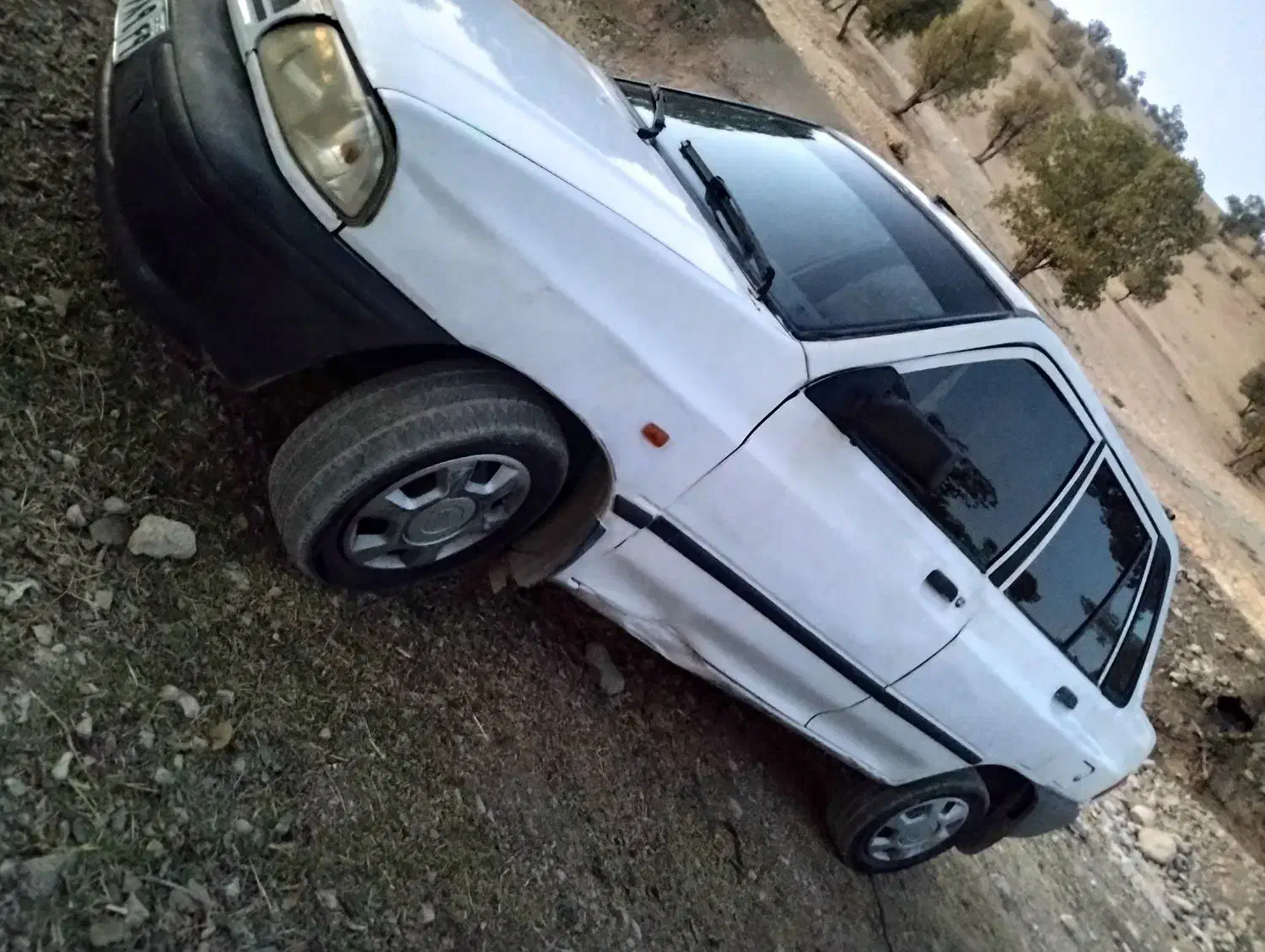 پراید صبا 86رنگ سفید|خودرو سواری و وانت|پاتاوه, |دیوار