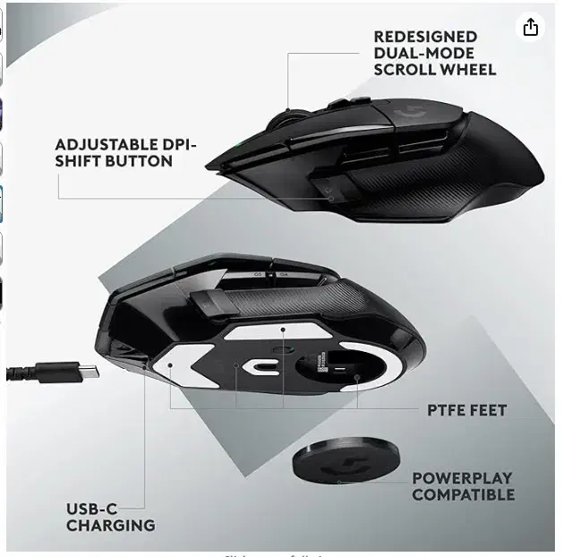 موس گیمینگ Logitech G502 X|قطعات و لوازم جانبی رایانه|بندر انزلی, شاکوچه|دیوار