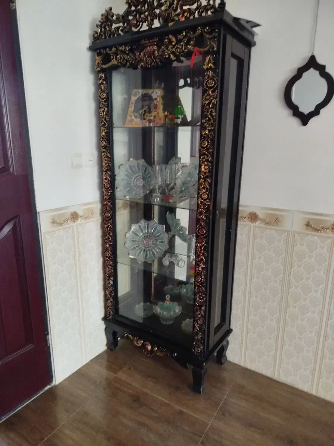 بوفه|بوفه، ویترین، کنسول|قره پشتلو, |دیوار