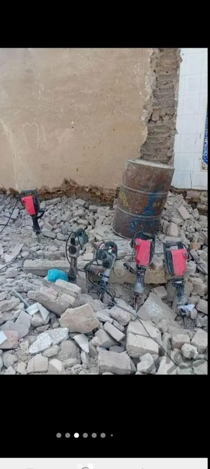 کنده کاری تخریب کف تضمینی باابزارکامل با تخفیف 30٪|خدمات پیشه و مهارت|بندرعباس, |دیوار