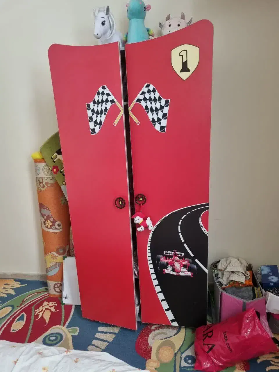 سرویس تخت و کمد نوجوان ترک|تخت و سرویس خواب|گرمسار, |دیوار