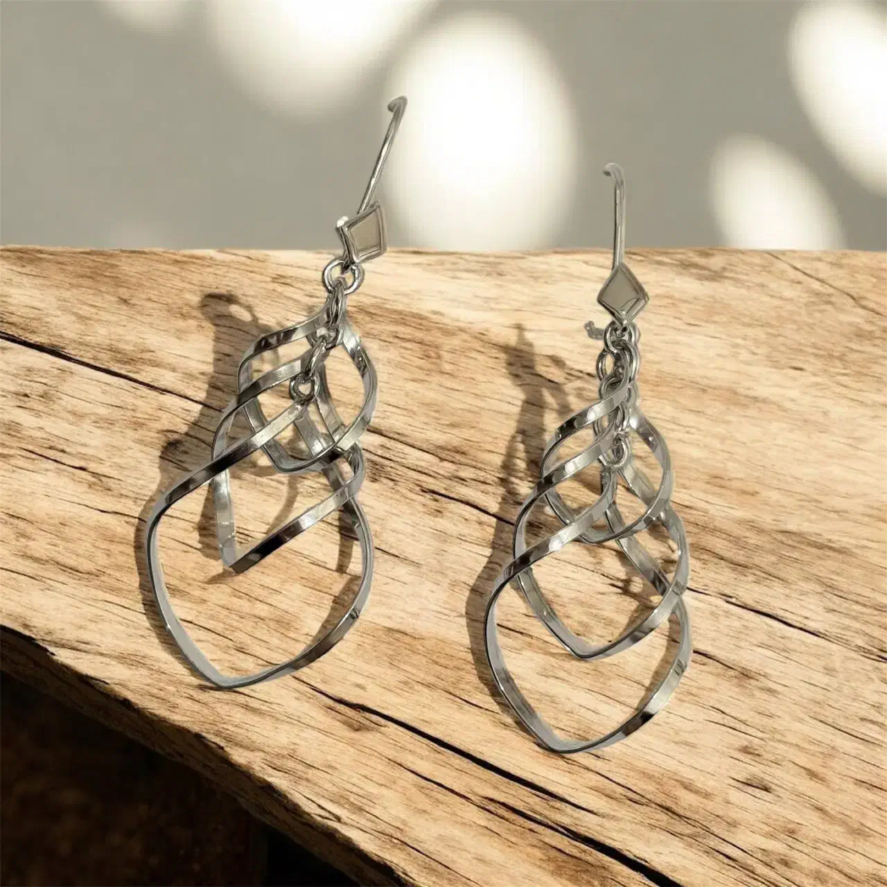 گوشواره نقره اصلی عیار ۹۲۵ بدون نگین|بدلیجات|کرمانشاه, |دیوار