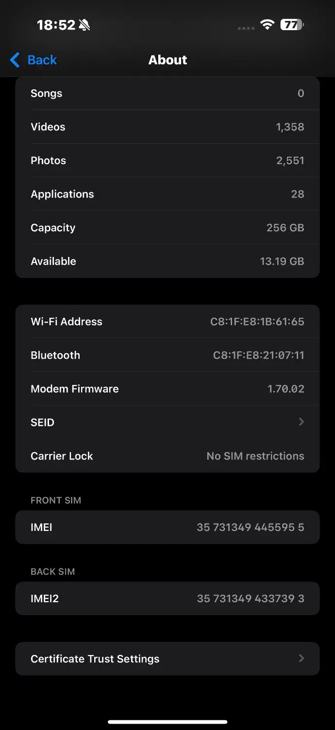ایفون ۱۶پرومکس zaa256gb|موبایل|چابهار, |دیوار
