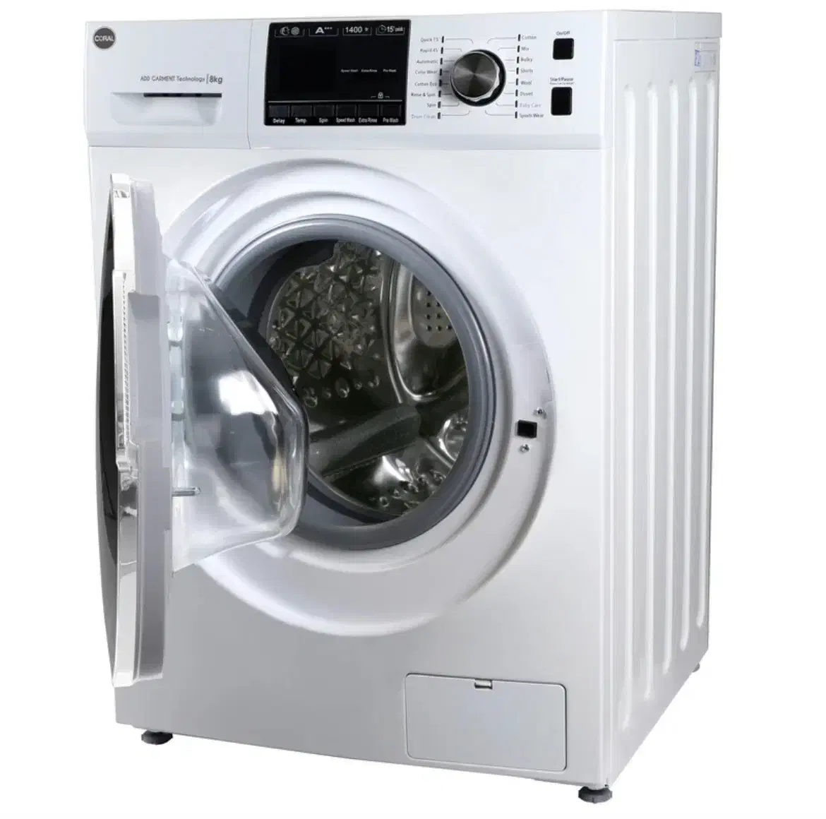 ماشین لباسشویی کرال مدل TFW-28413 ظرفیت 8 کیلوگرم|ماشین لباسشویی و خشک‌کن لباس|برازجان, |دیوار