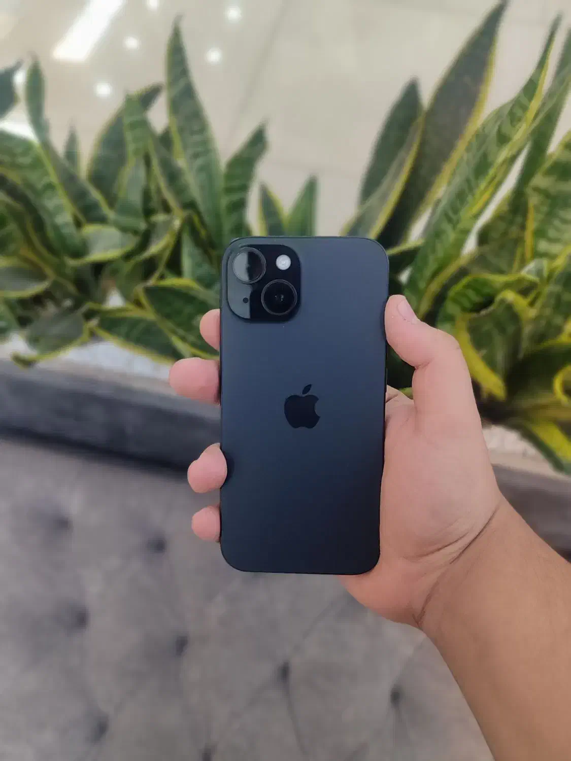 iPhone15normal مشکی بدون خط خش نو|موبایل|اصفهان, مفتح|دیوار