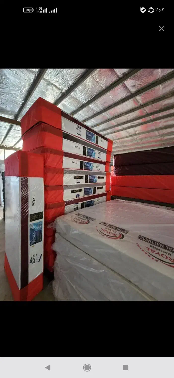 مدرن هیبریدی با فنر ایتالیایی ودوخت میکرو کد 852|تشک تختخواب|زنجان, |دیوار