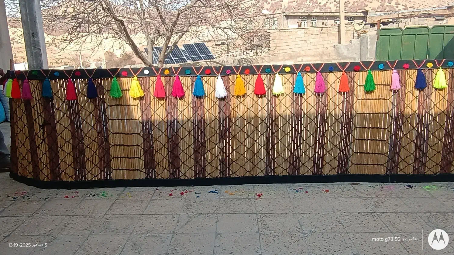 فروش ۱۱متر نی چیت تازه بافته شده|گلیم، جاجیم، گبه|یاسوج, |دیوار