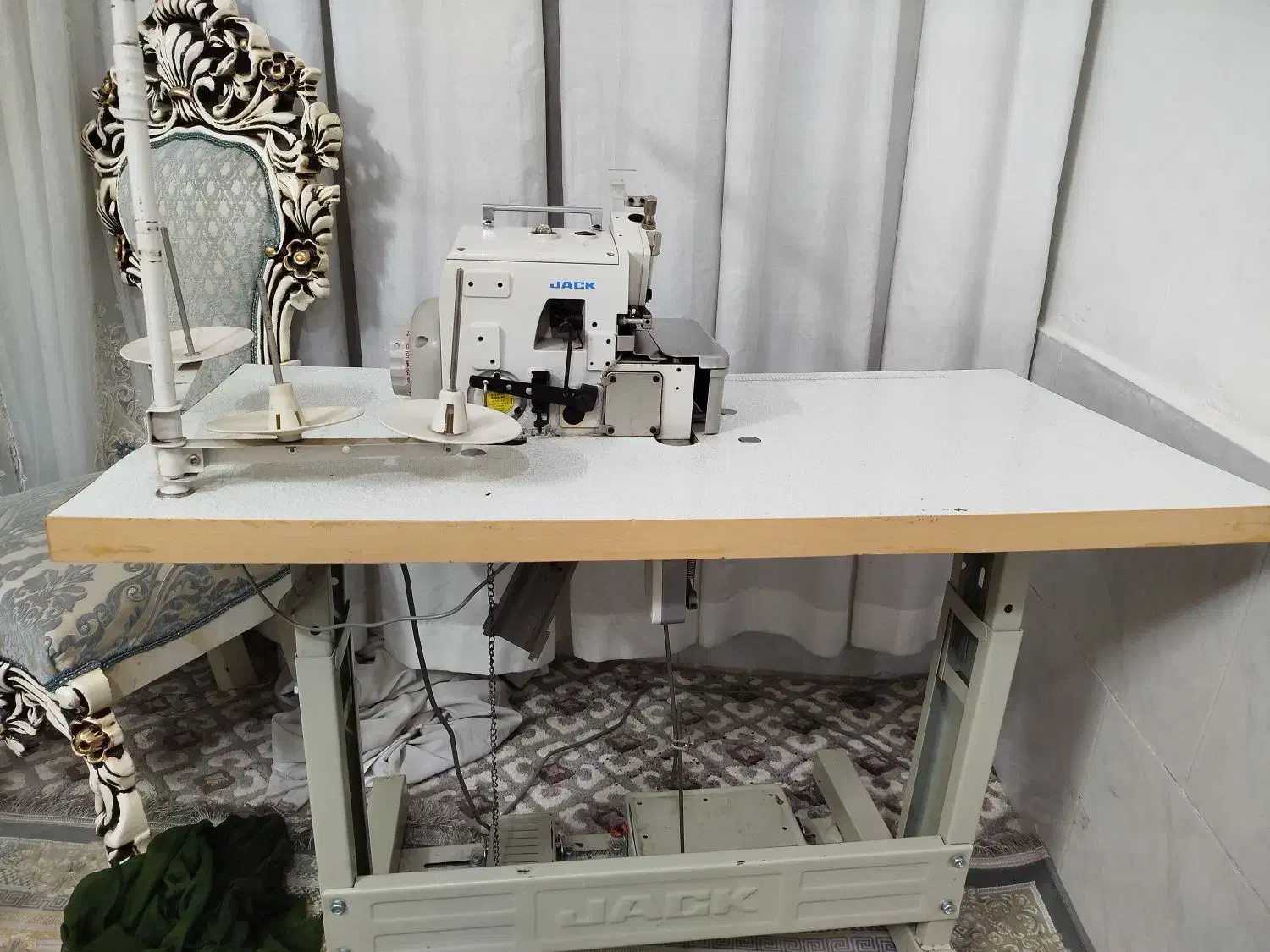 سردوز چهارنخ مدل ۷۹۸ سوپر جت|چرخ خیاطی و ریسندگی|مشهد, تلگرد|دیوار