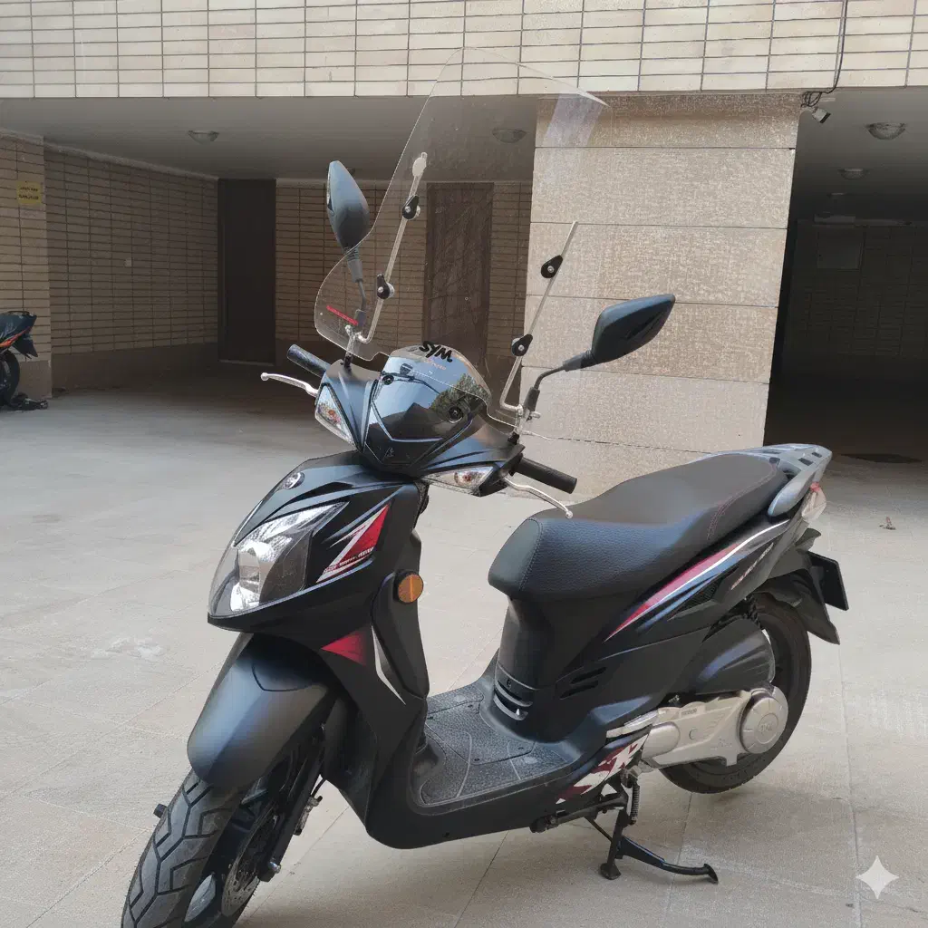 sym Galaxy sr200|موتورسیکلت|اصفهان, فرهنگیان|دیوار