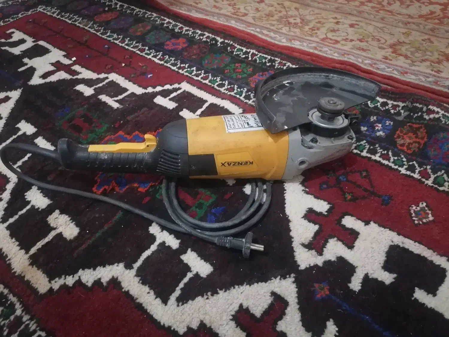 سنگ فرز هم سنگ کاری اهنبری کنزاکس|ابزارآلات|عطاملک, |دیوار