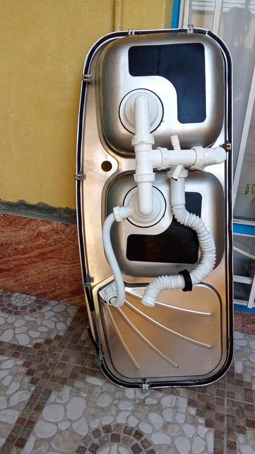 سینگ ظرفشویی تمام استل|مصالح و تجهیزات ساختمان|بناب, |دیوار