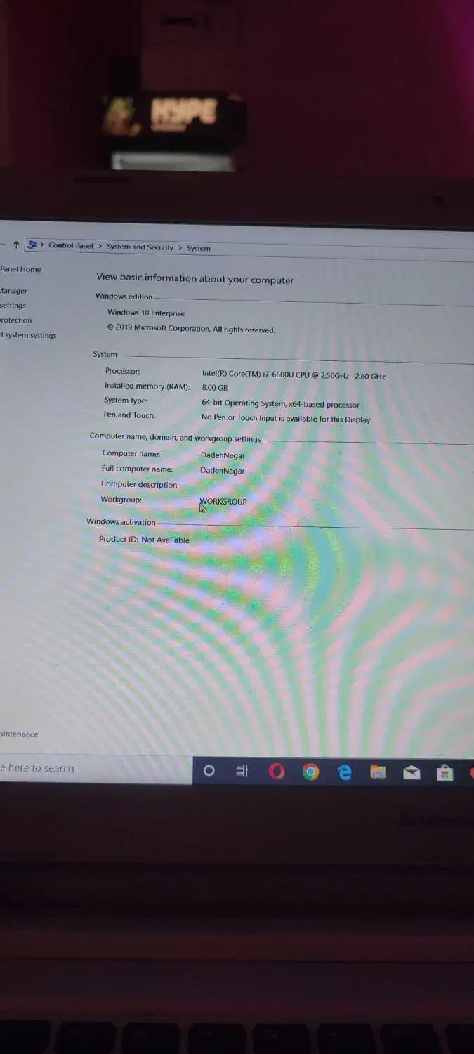 لب تاپ lenovo|رایانه همراه|زنجان, |دیوار
