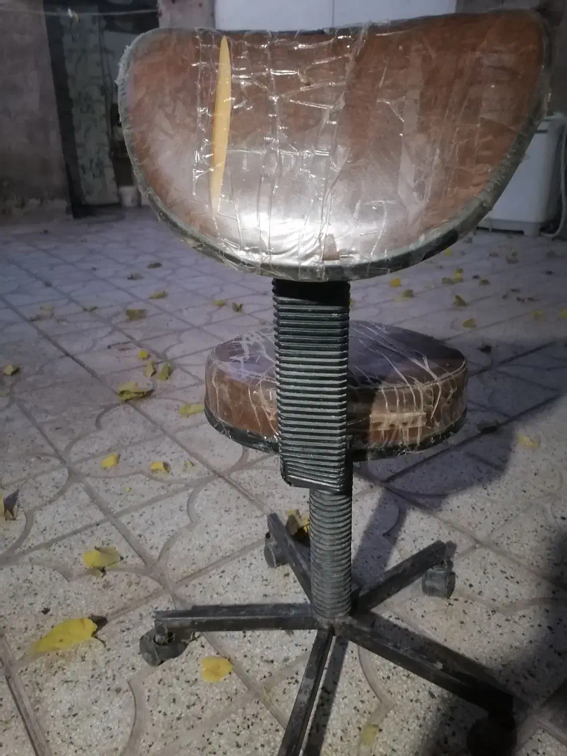 2عدد صندلی گردون استیل معمولی|صندلی و نیمکت|نیشابور, ابراهیم ادهم|دیوار