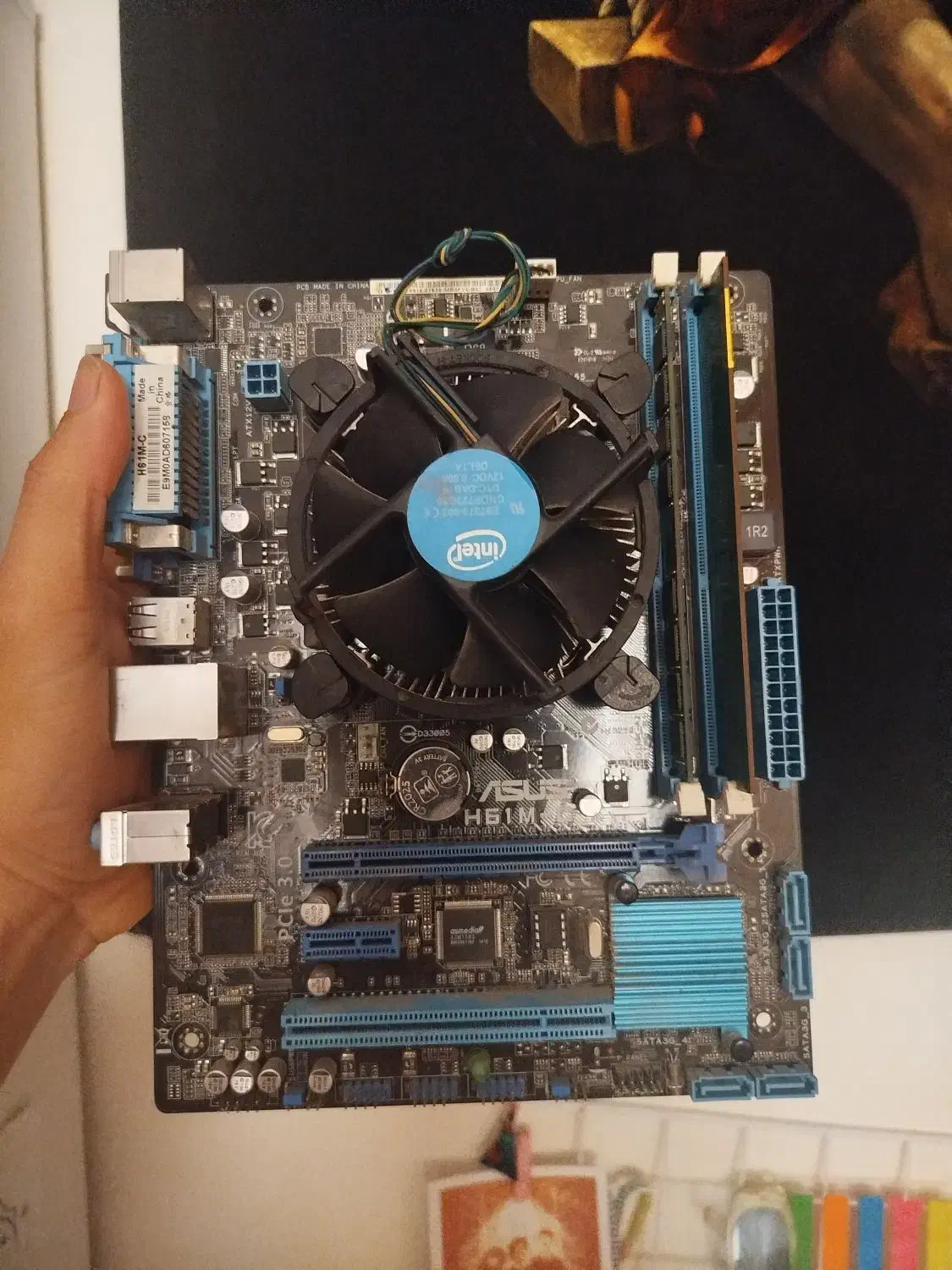 مادربرد H61 سی پی یو i5 3570k رم۸گیگ|قطعات و لوازم جانبی رایانه|کرج, گوهردشت|دیوار