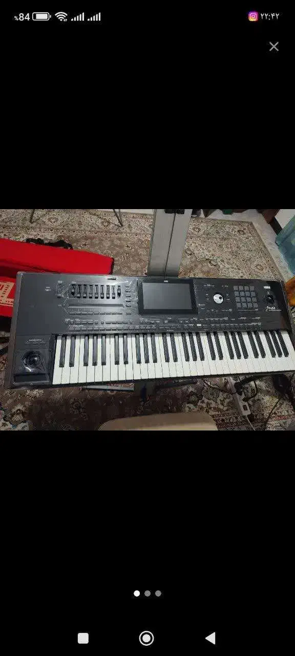 ارگ korgpax5  شرکتی|پیانو، کیبورد، آکاردئون|نهاوند, |دیوار