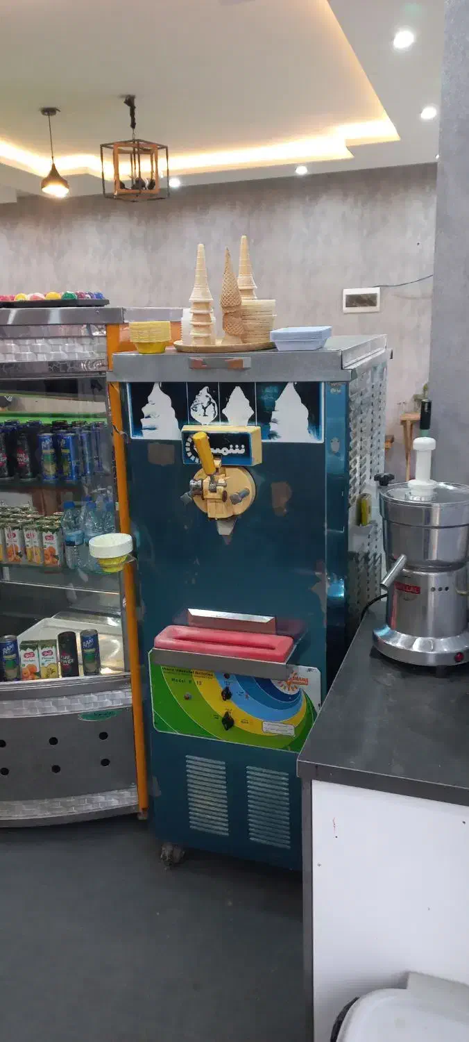 دستگاه بستنی تک نازل مارک شمس|کافیشاپ و رستوران|فارسان, |دیوار