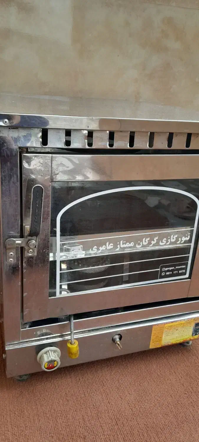 تنور گازی گرگان ممتاز تمیز|اجاق گاز و لوازم برقی پخت‌وپز|آق قلا, |دیوار