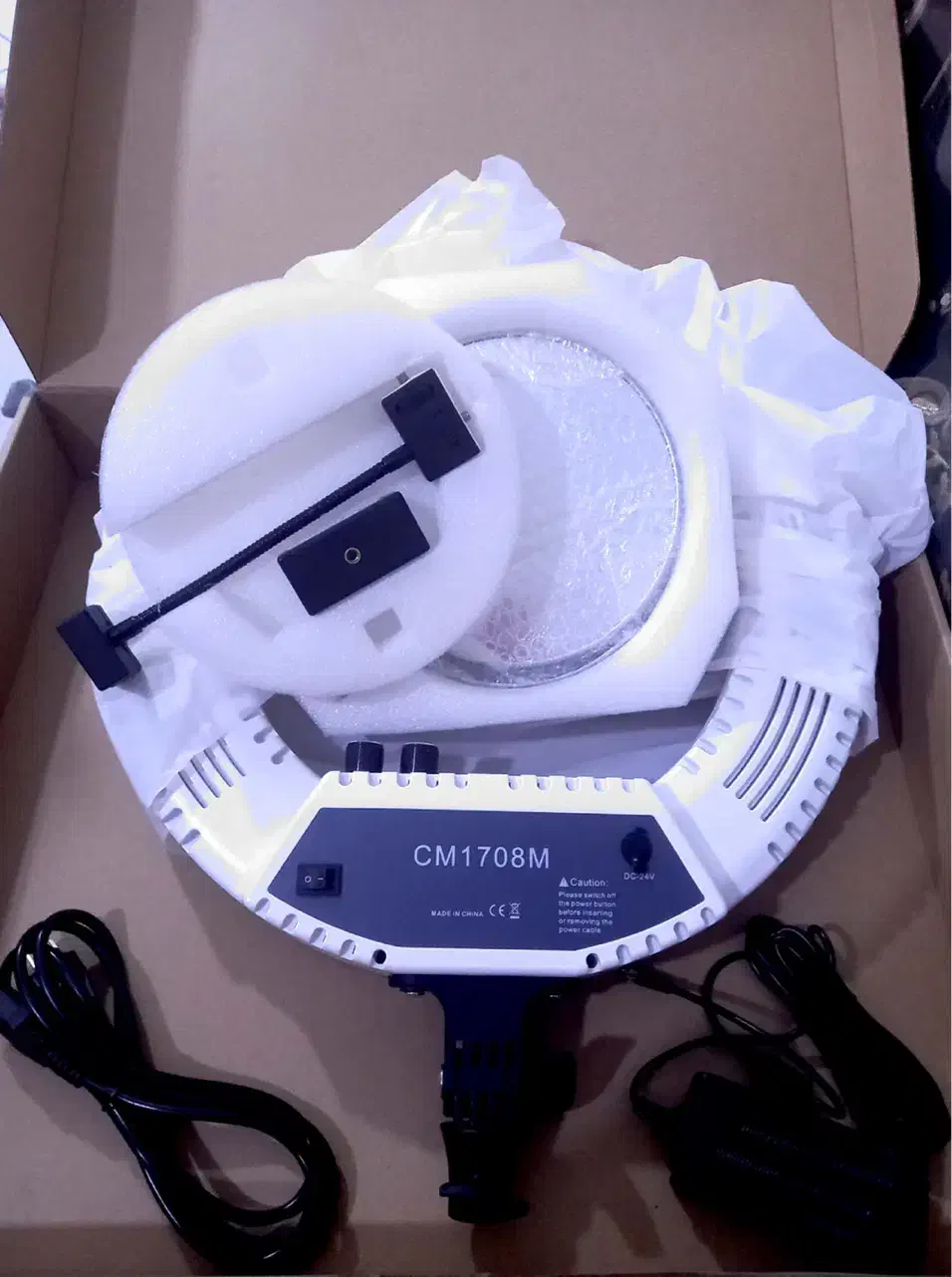 رینگ لایت خارجی با آیینه مدل CM1708M|دوربین عکاسی و فیلمبرداری|تهران, مدائن|دیوار