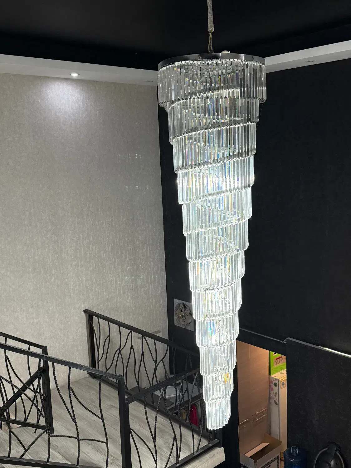 لوستر کریستالی|لوستر و چراغ آویز|ارومیه, |دیوار