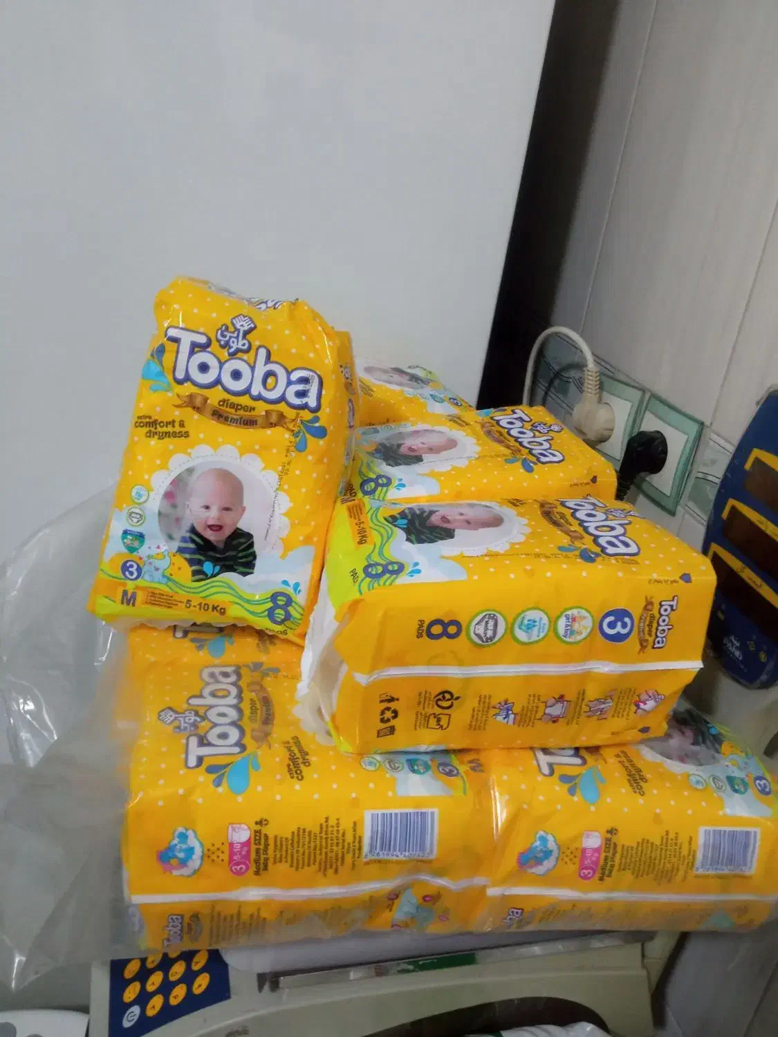 پوشک فله کامل نوار بهداشتی|اسباب و اثاث بچه|گلبهار, بیزکی|دیوار