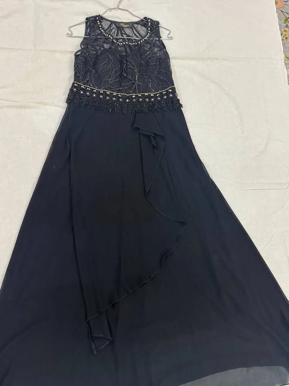 لباس مجلسی جنس حریر رنگ مشکی|لباس|شهرکرد, |دیوار