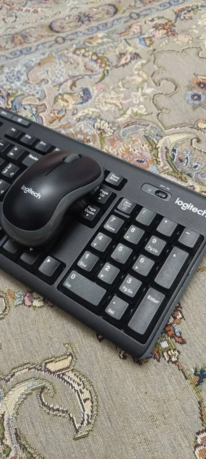 2 عدد موس و کیبورد بی سیم لاجیتک logitech|قطعات و لوازم جانبی رایانه|تهران, کیانشهر|دیوار