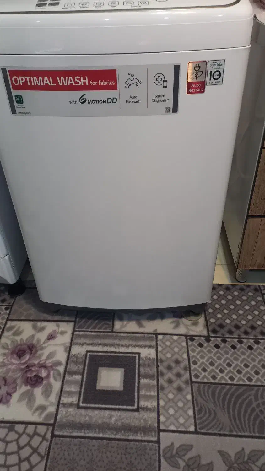 لباسشویی ال جی|ماشین لباسشویی و خشک‌کن لباس|قم, پردیسان|دیوار