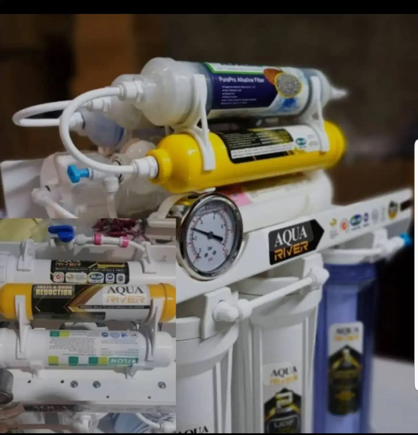 نصب پمپ منبع اب فیلتر سه گانه تصفیه اب|خدمات پیشه و مهارت|رویان, |دیوار