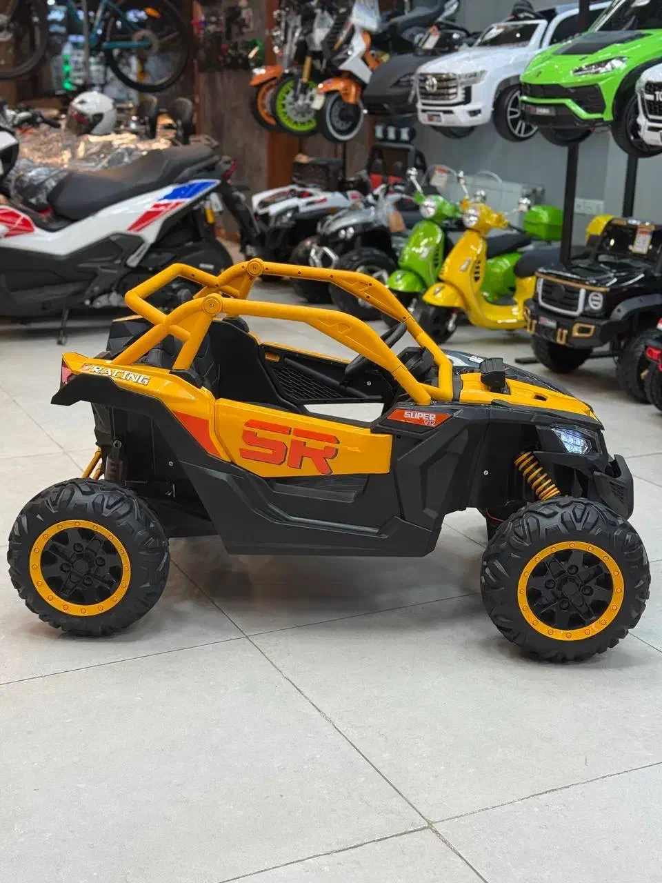 ماشین شارژی آفرودی ۲نفره قدرتی کد 1175 سام|اسباب‌‌بازی|رشت, گلسار|دیوار