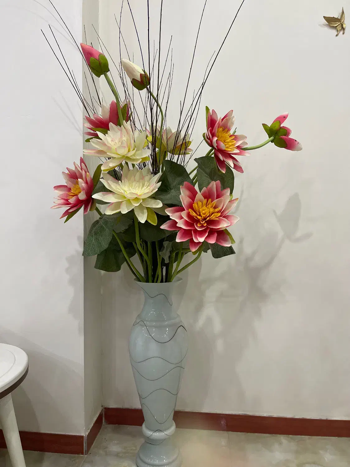 گل و گلدان|گل مصنوعی|ساری, |دیوار