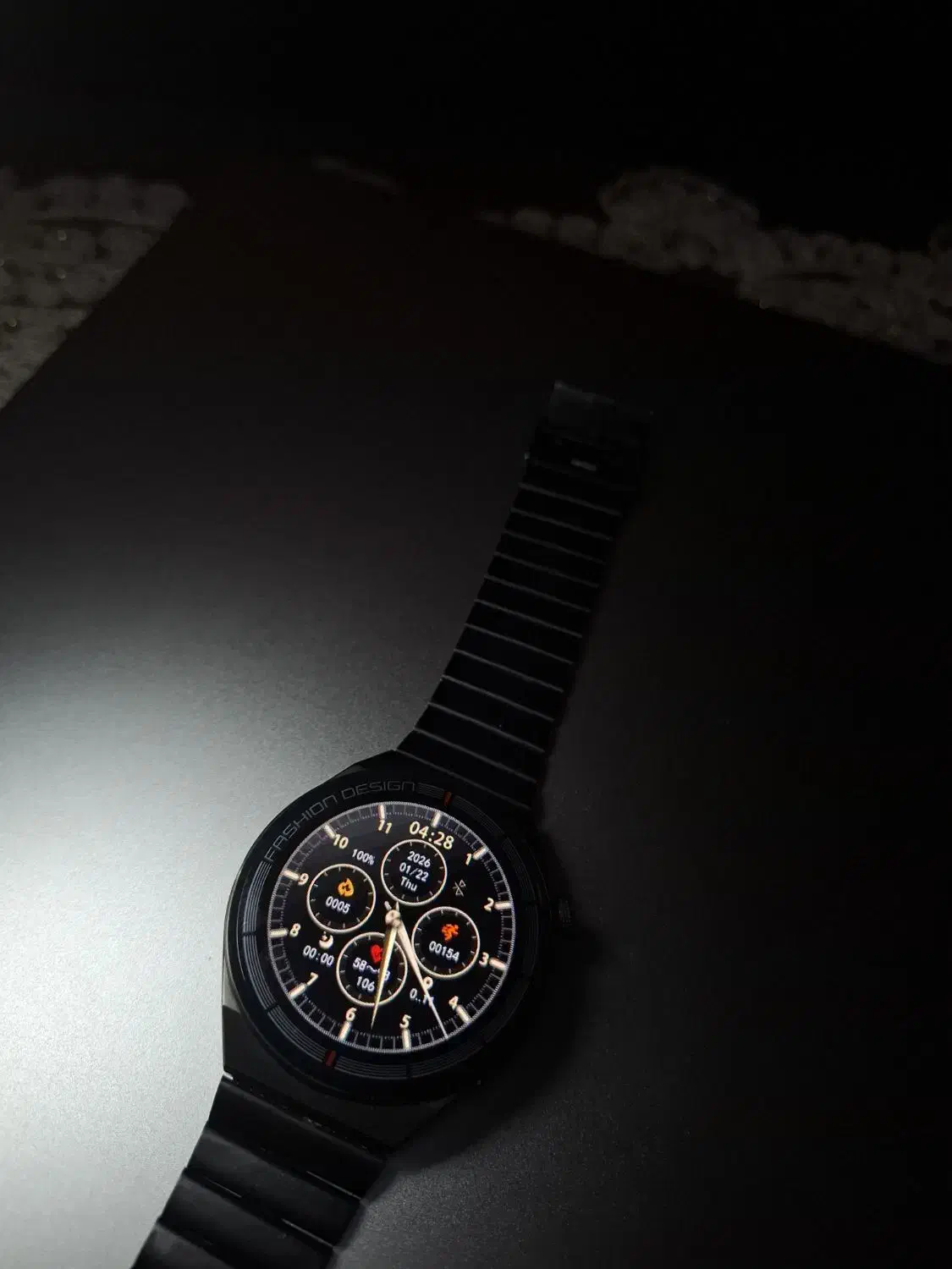 ساعت هوشمند گرد|ساعت|دورود, |دیوار