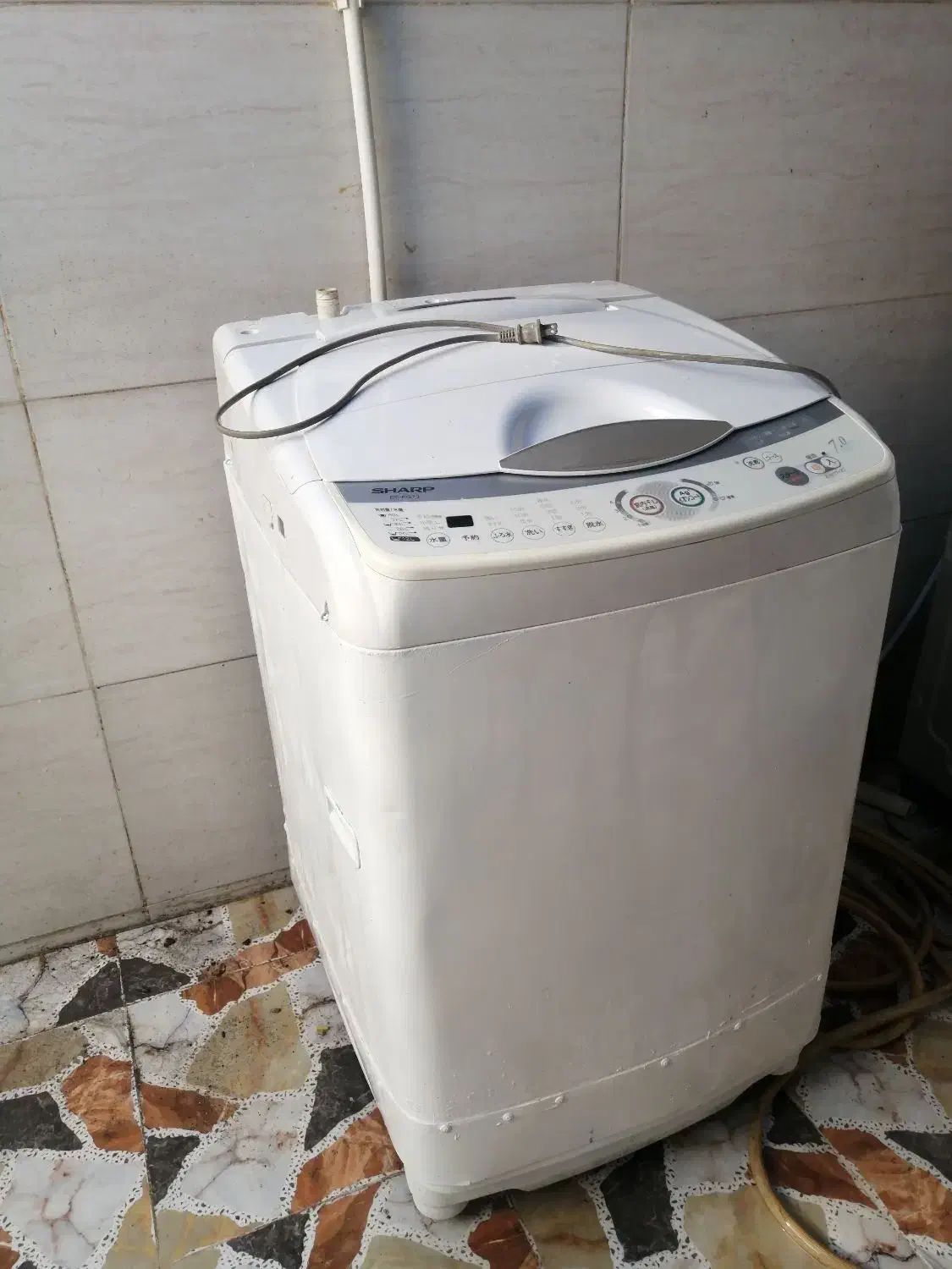 لباسشویی اتوماتیک شارپ 7 کیلویی|ماشین لباسشویی و خشک‌کن لباس|چمران, |دیوار