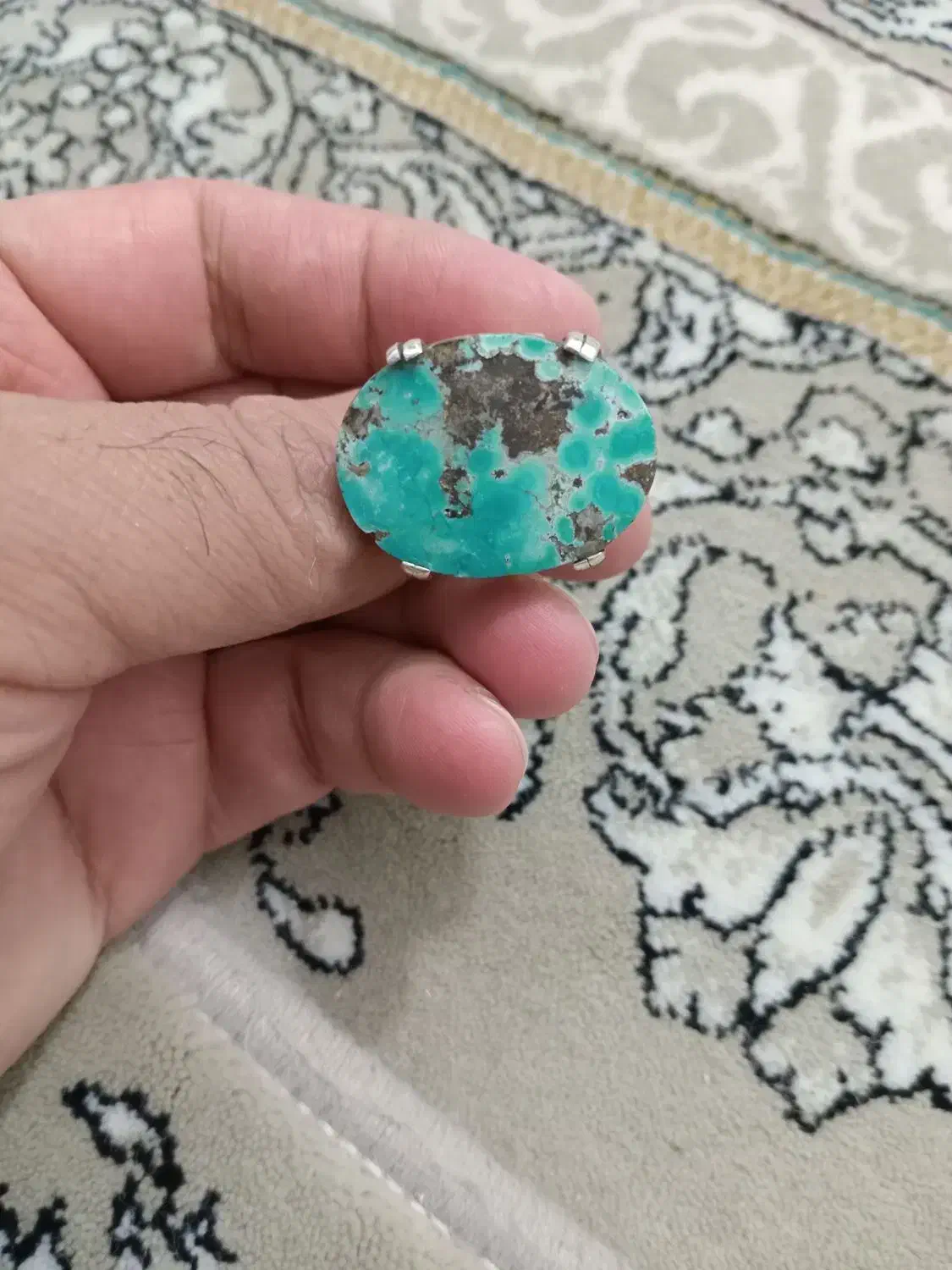 انگشتر فیروزه|جواهرات|کرمانشاه, |دیوار