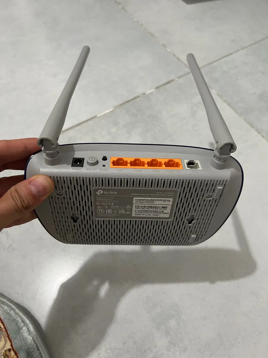 TPLINK TD-w9960 (EU)|مودم و تجهیزات شبکه|گنبد کاووس, |دیوار