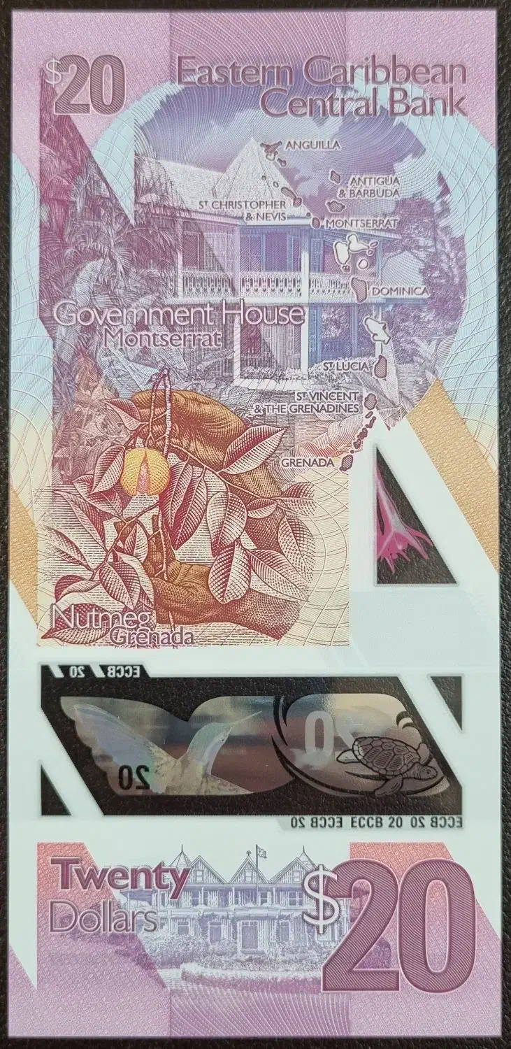 ۲۰ دلار جزایر کارائیب شرقی|کلکسیون سکه، تمبر، اسکناس|قم, باغ شازده|دیوار