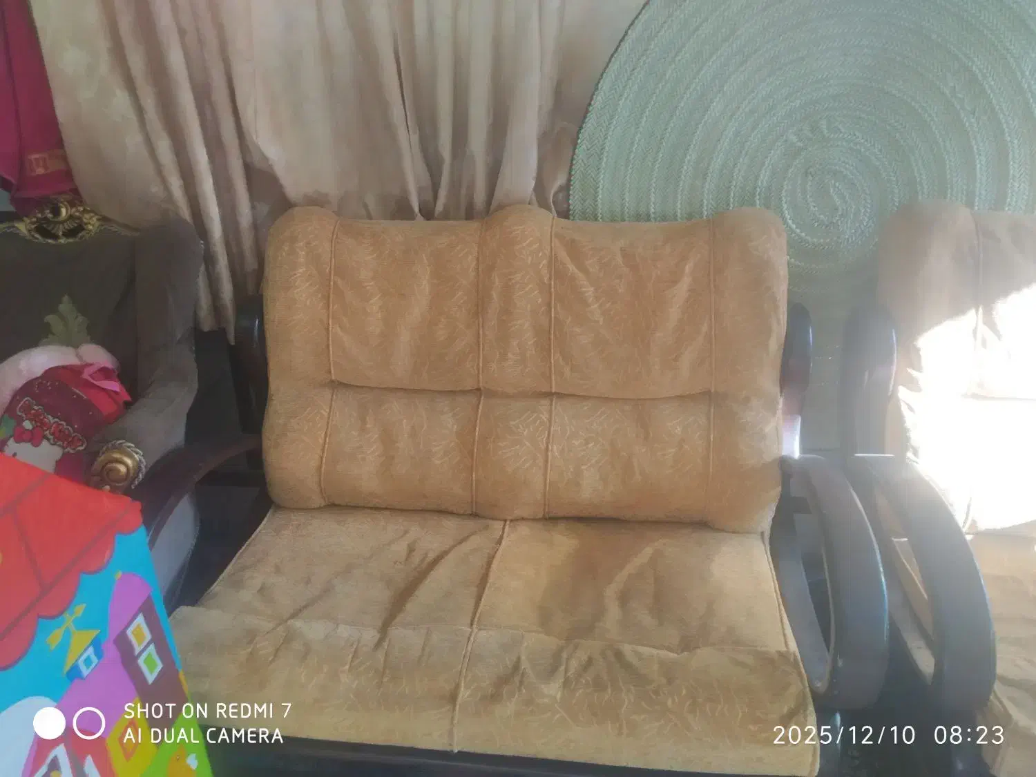 مبل هفت نفره سالم در حد نو|مبلمان خانگی و میز عسلی|سراوان, |دیوار