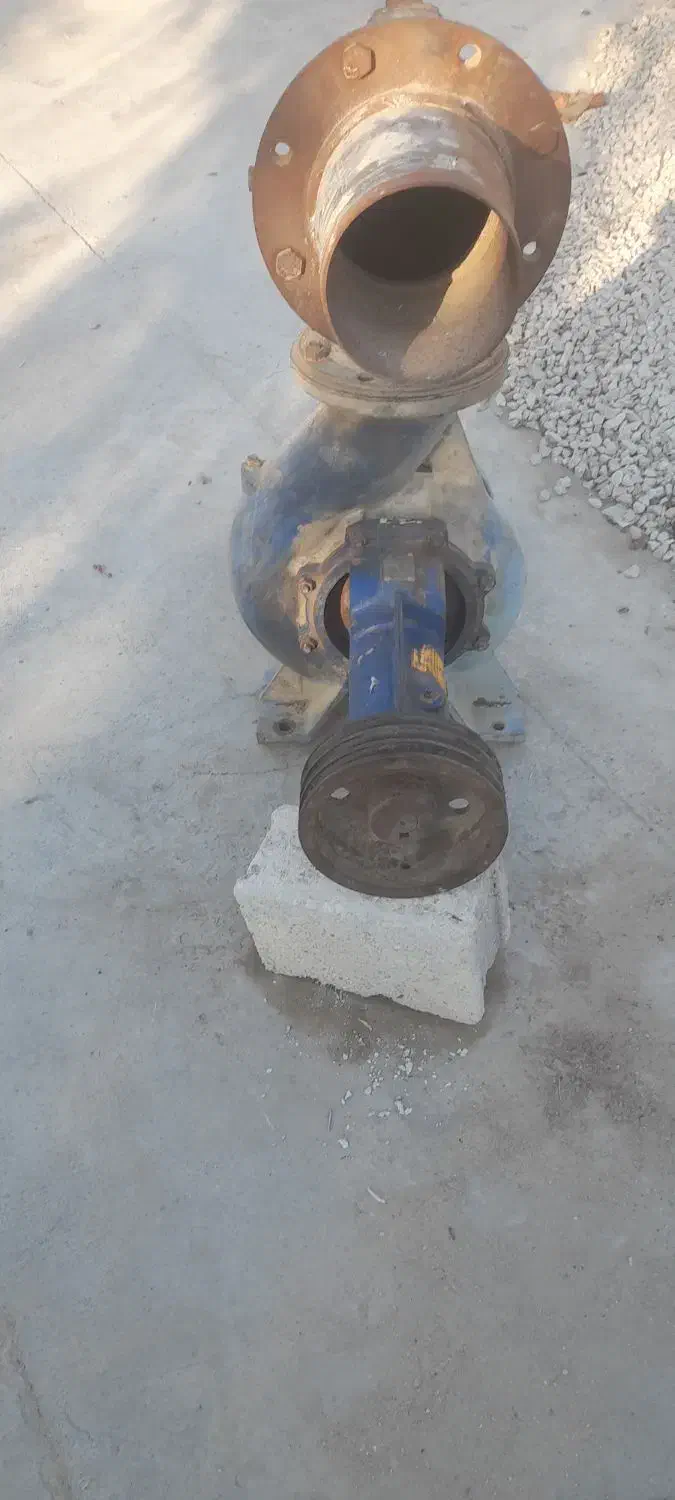 پمپ حلزونی پمپ ایران6اینچ همراه با خورطومی و سوپاپ|ماشین‌آلات صنعتی|برازجان, |دیوار