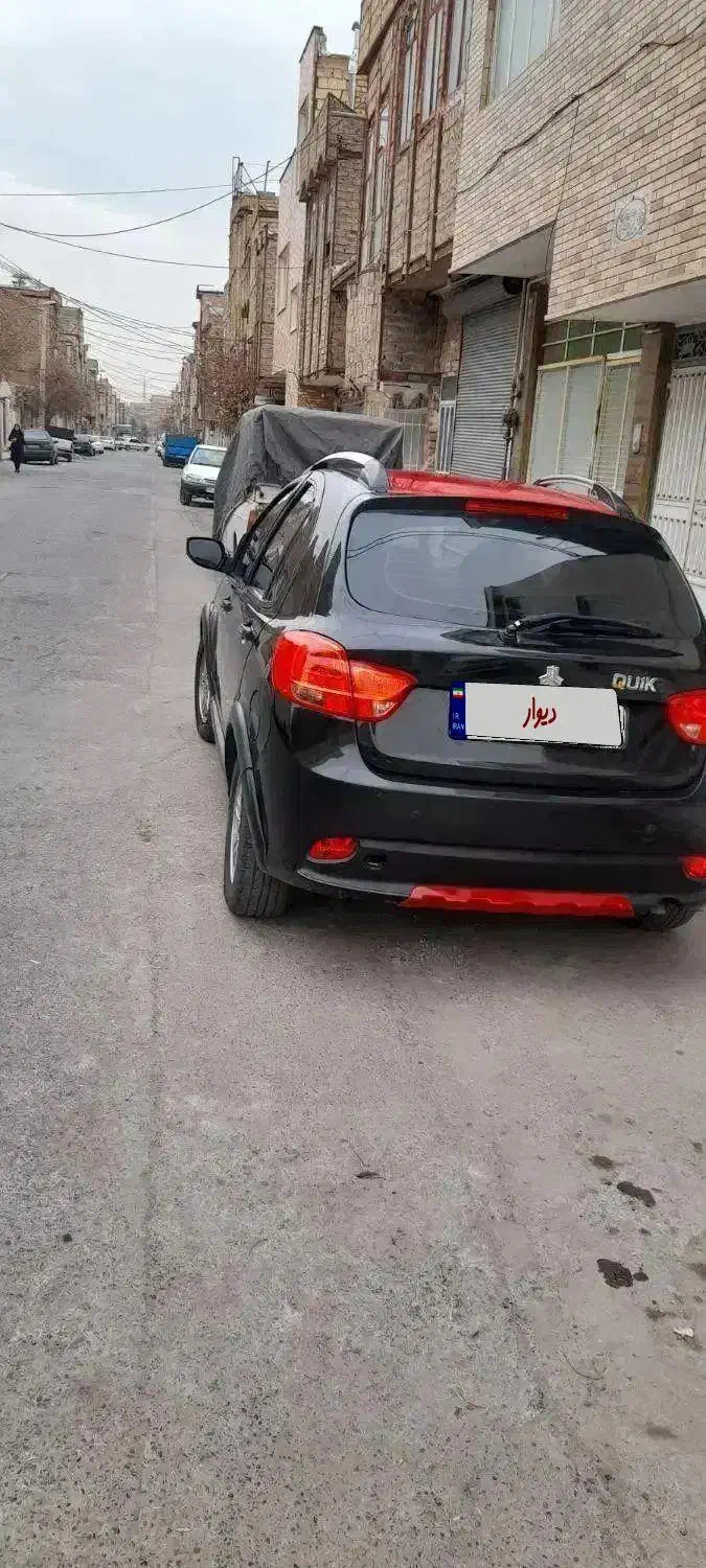 کوییک ار ۱۴۰۱ کم کار با پرایدم معاوضه میکنم|خودرو سواری و وانت|تاکستان, |دیوار