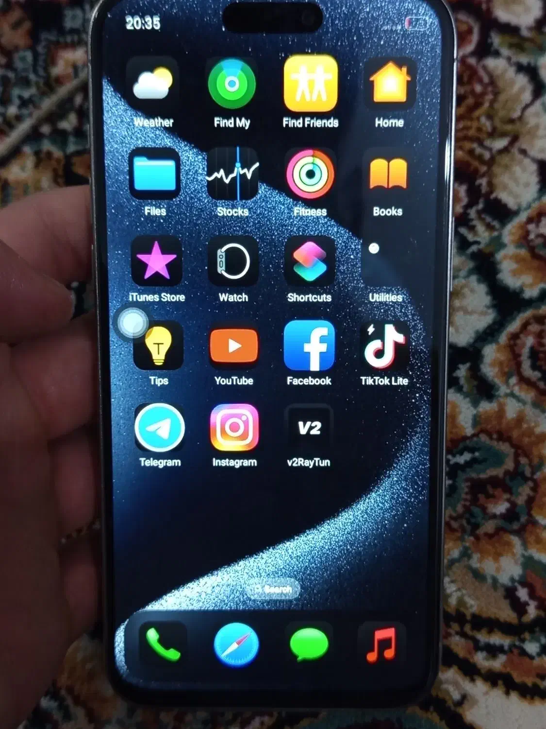 آیفون 15 پرومکس فیک|موبایل|قم, باغ کرباسی|دیوار