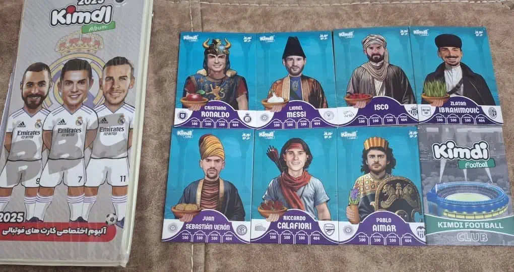 ۷ کارت نوروزی به اضافه ی یک البوم و ۱ کارت کلاب|اسباب‌‌بازی|تهران, تهرانپارس غربی|دیوار