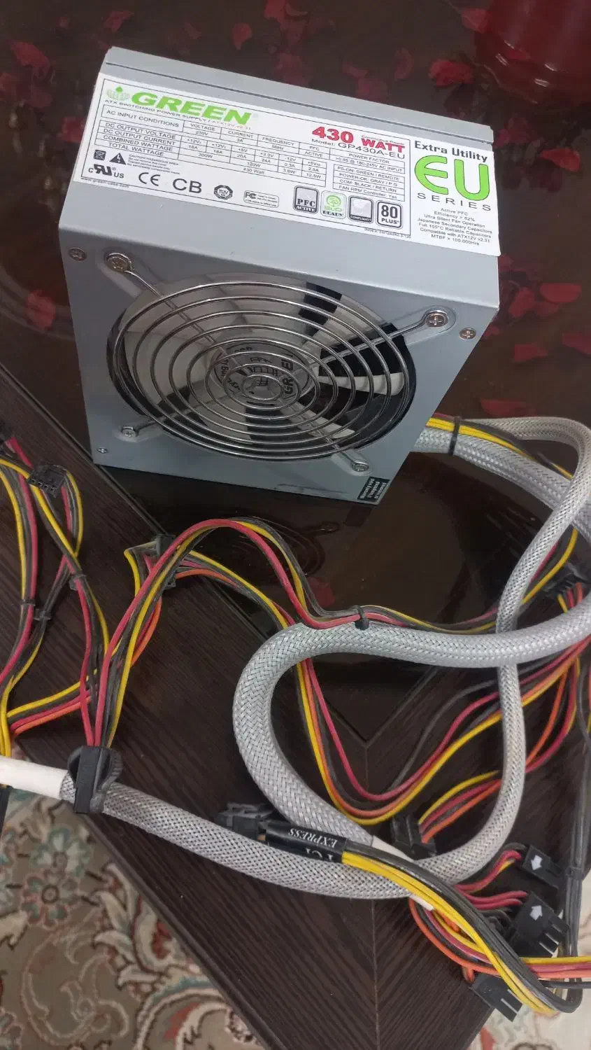 پاور کیس green430|قطعات و لوازم جانبی رایانه|اصفهان, کوی شهید کشوری|دیوار