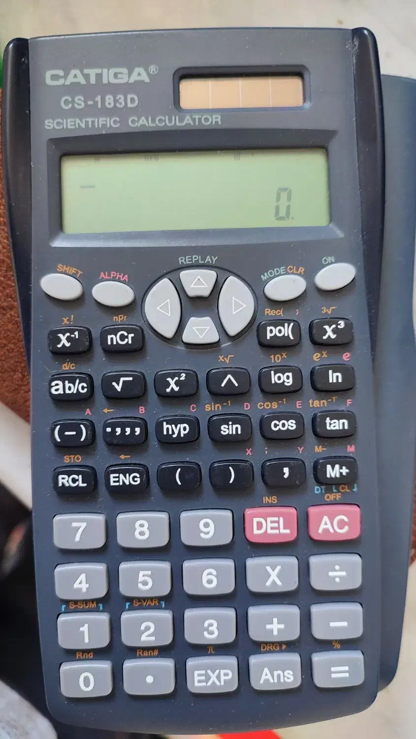 ماشین حساب مهندسی کاتیگا|لوازم التحریر|شاهرود, |دیوار