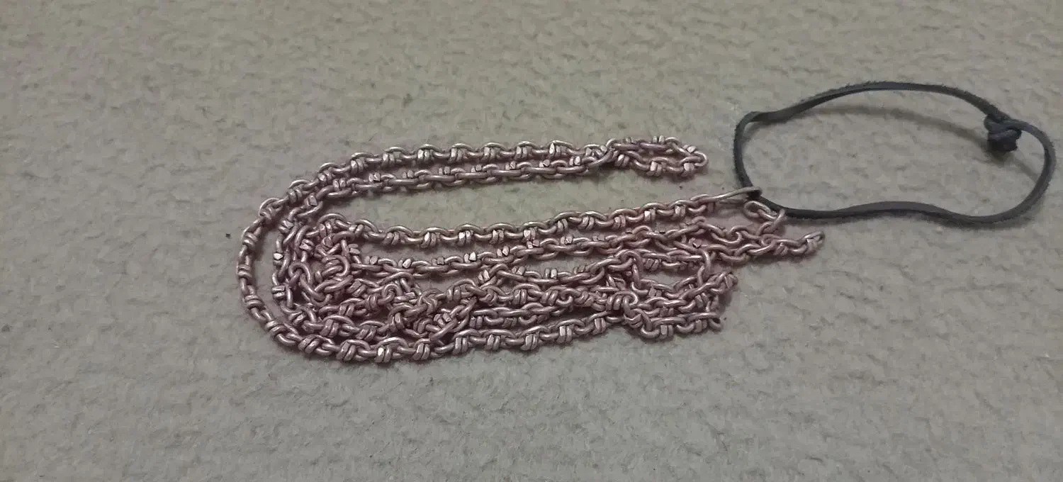 یک عدد زنجیر مس|کلکسیون اشیاء عتیقه|بم, |دیوار