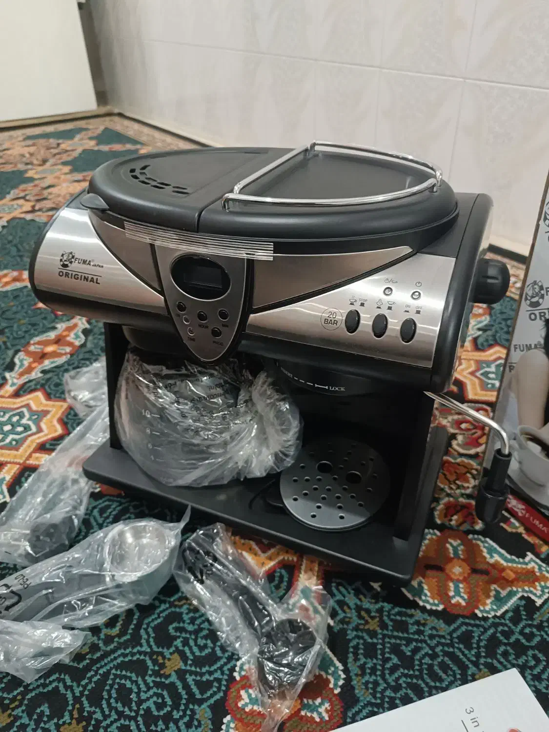 اسپرسو ساز نیمه صنعتی قهوه ساز فوما 1994|سماور، چایساز، قهوهساز|زاهدان, |دیوار