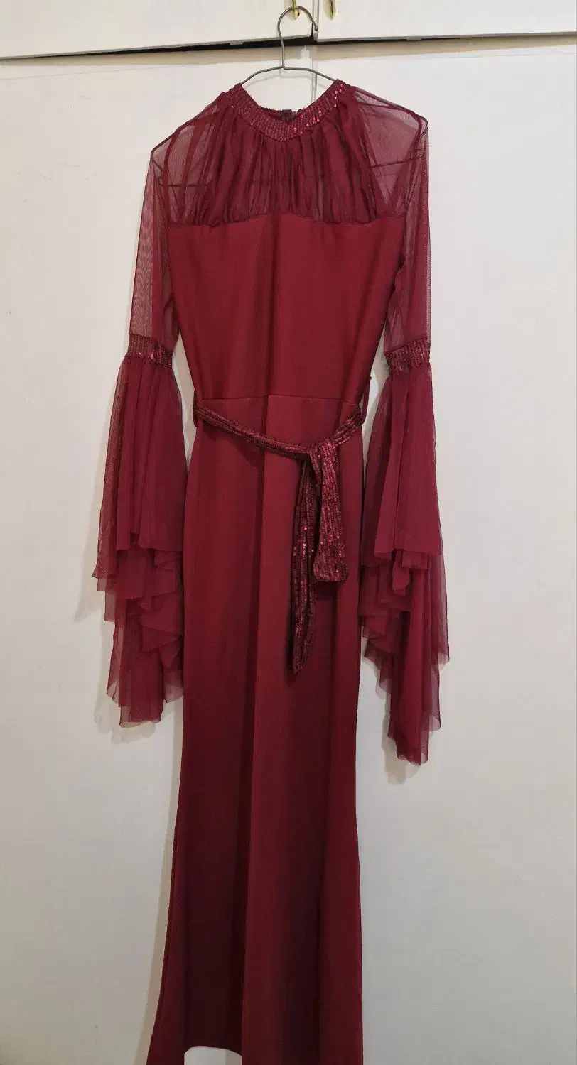 لباس مجلسی قرمز سایز۳۶ تا ۴۲|لباس|کرج, انبار مپنا|دیوار