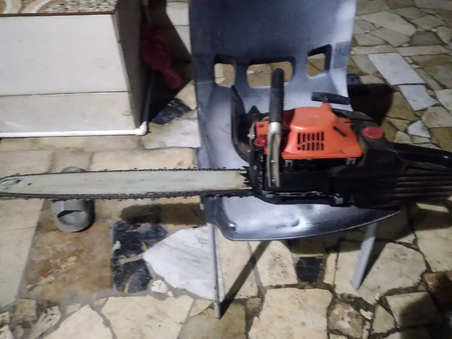 اره موتور تیغه 58 سانتی آلمانی ژاپن|ابزارآلات|رشت, نخودچر|دیوار