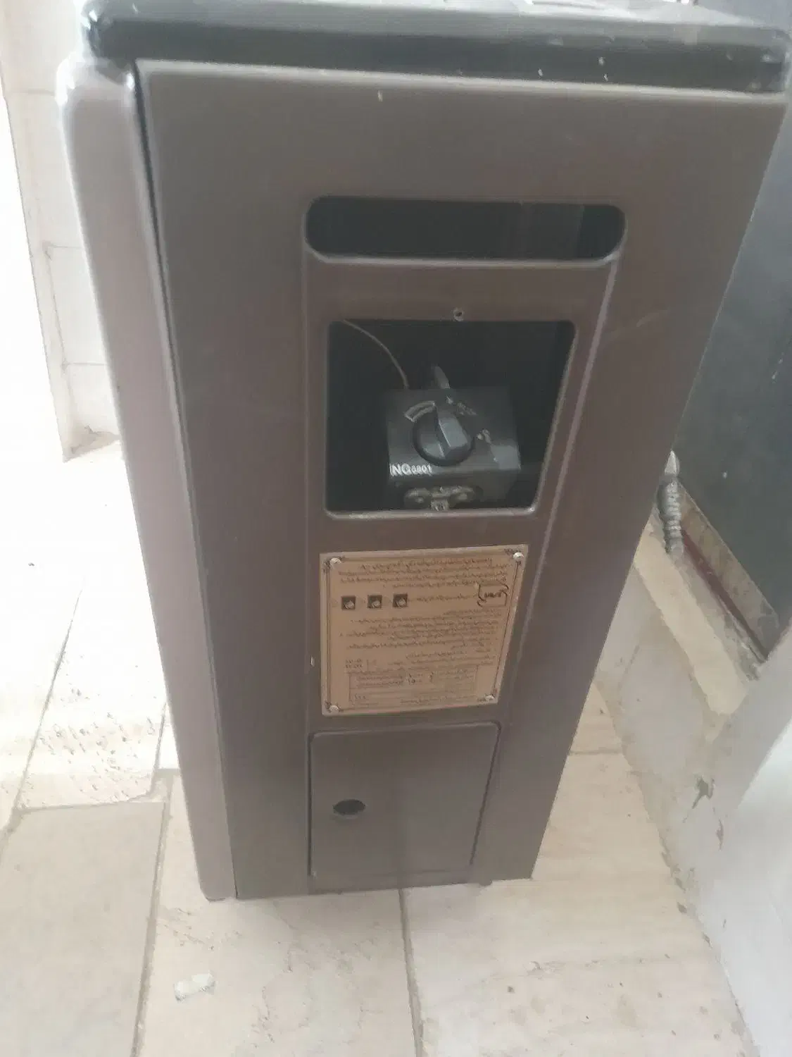 بخاری بزرگ|بخاری، هیتر، شومینه|قزوین, |دیوار