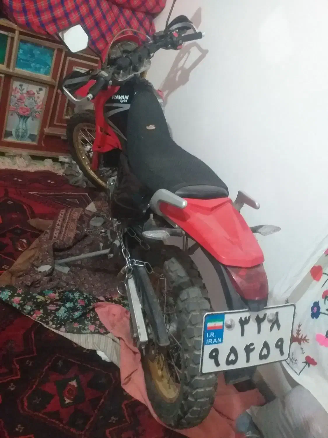 روان QM200 با لوازم اضافه|موتورسیکلت|اسفراین, |دیوار