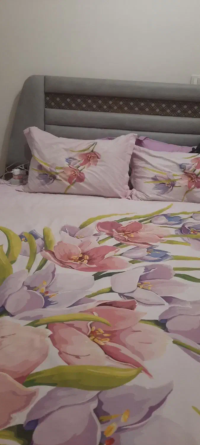 تخت دو نفره در حد نو با تشک|تخت و سرویس خواب|تهران, فدک|دیوار